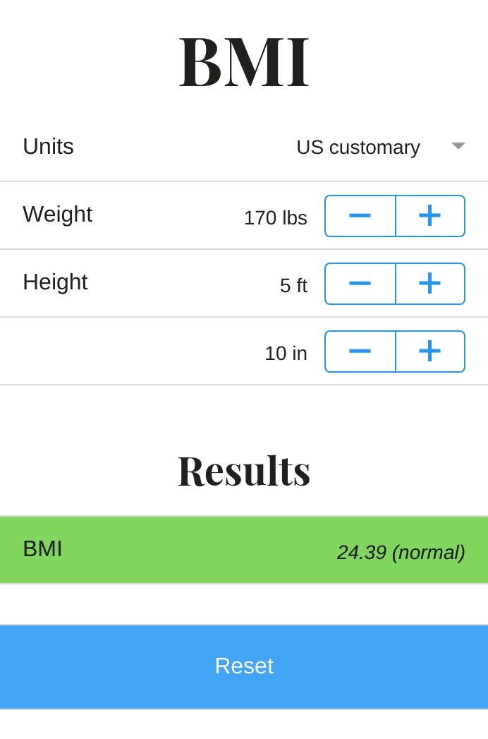 Body Mass Index Bmi Calculator Systadigital 7547